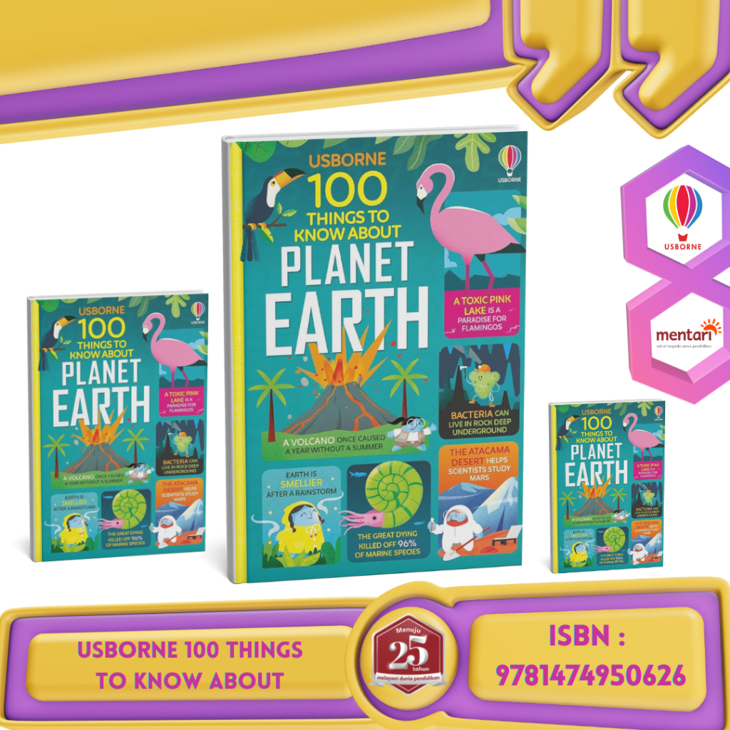 Jual 100 Things to Know About Planet Earth | Buku Usborne untuk ...
