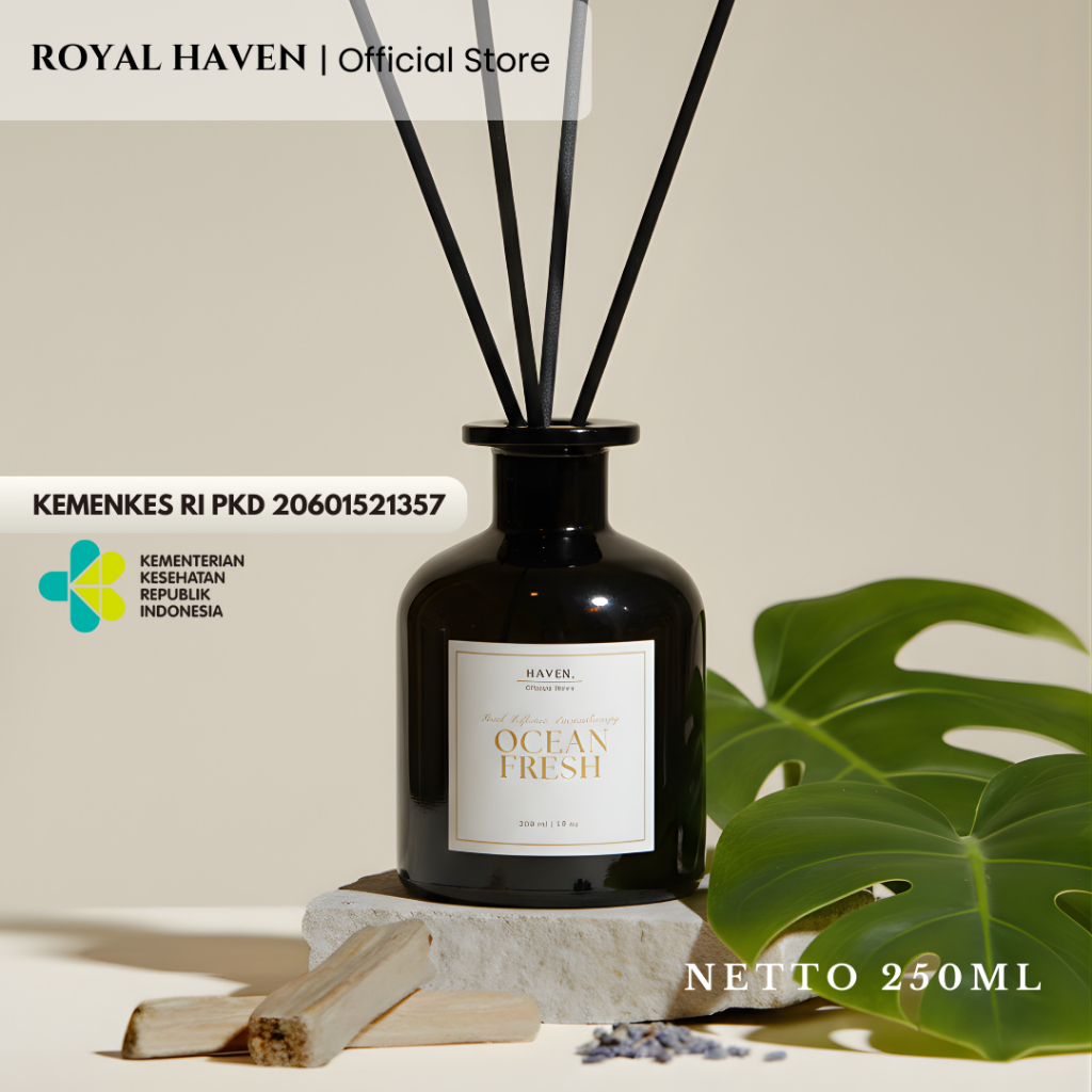 Jual REED DIFFUSER ROYAL HAVEN NETTO 250 ML | PENGHARUM RUANGAN MURAH ...