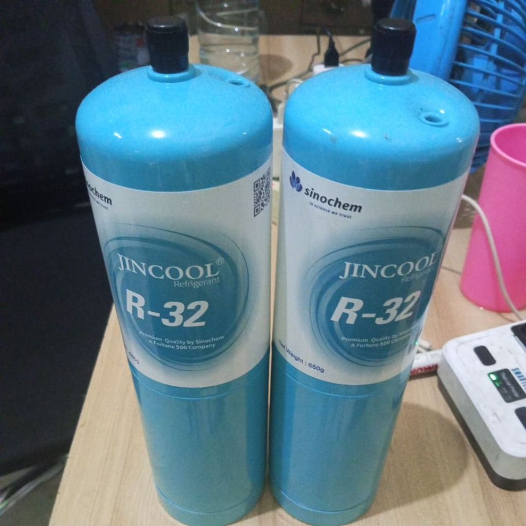 Jual Freon R32 650g - Isi Bersih, Model Pentil, Efisien | Shopee Indonesia