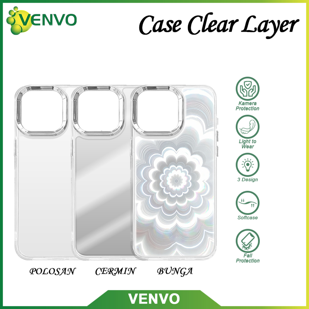 Jual VENVO - VV71 Case Clear Layer Itel A70 A100C S23 Plus S26 Ultra ...