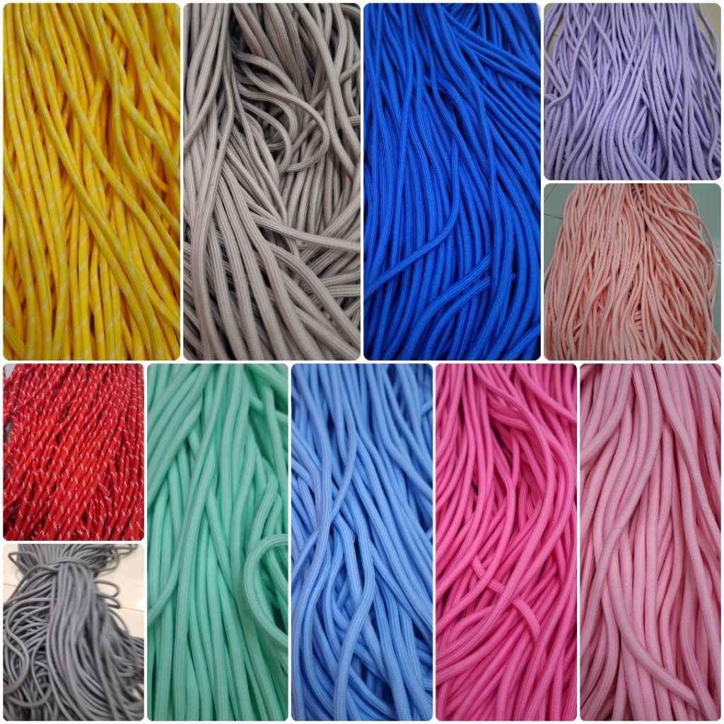[ 5 Meter ] Tali Paracord Import 5mm | Tali kerajinan DIY/Ganci