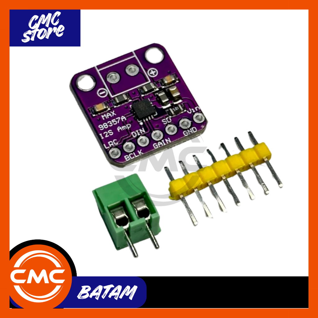 Jual MAX98357 I2S DAC Audio Decoder - MAX 98357 - BGA | Shopee Indonesia