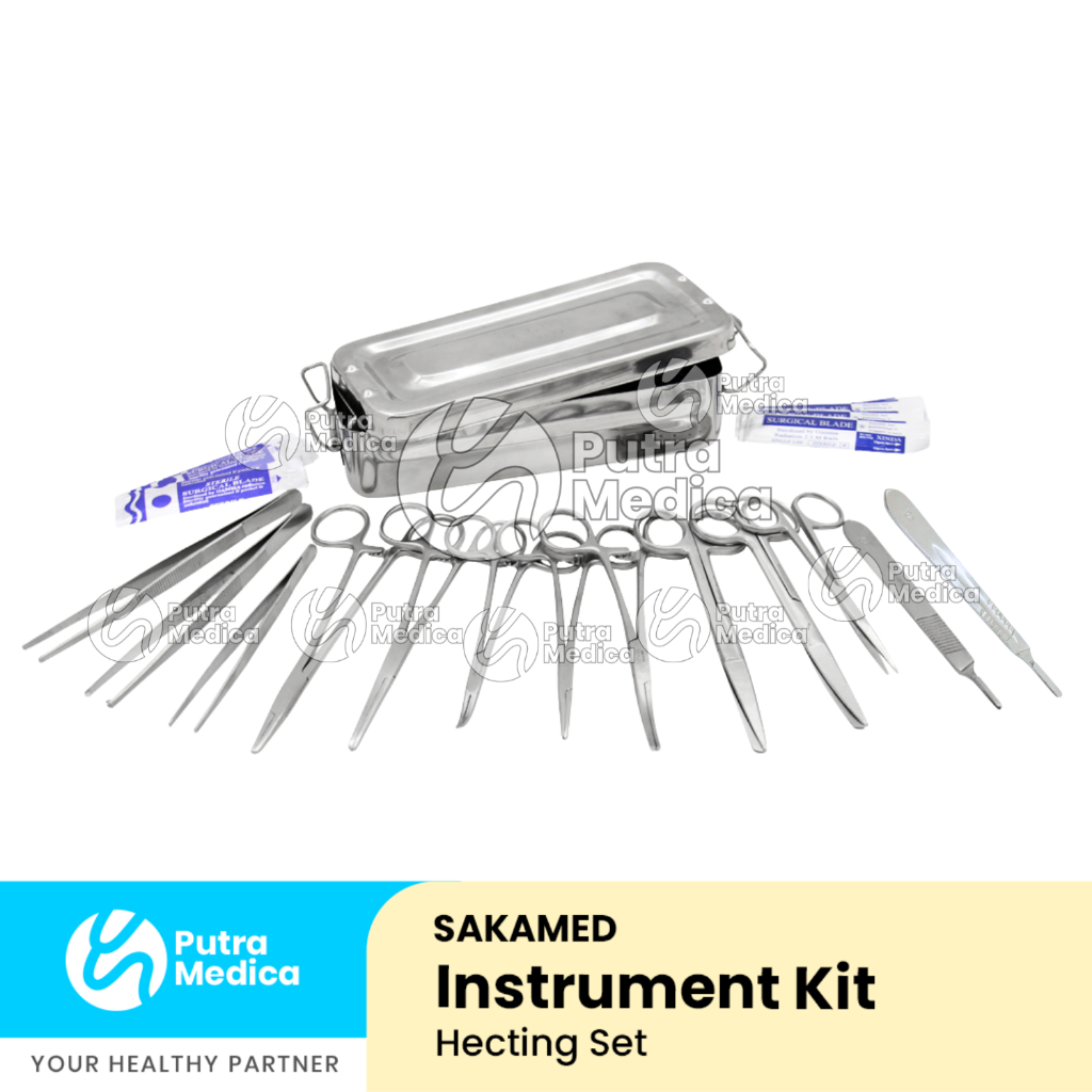 Jual Sakamed Heacting Set / Hecting Kit / Peralatan Hekting Jahit Luka ...