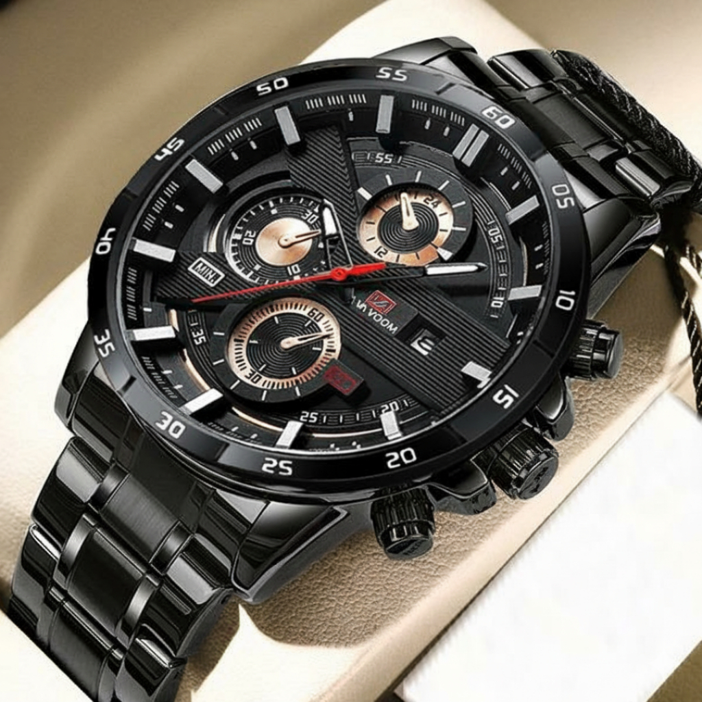 Jual Jam Tangan Pria Model Terbaru Original Vava Voom Kronograf Anti ...
