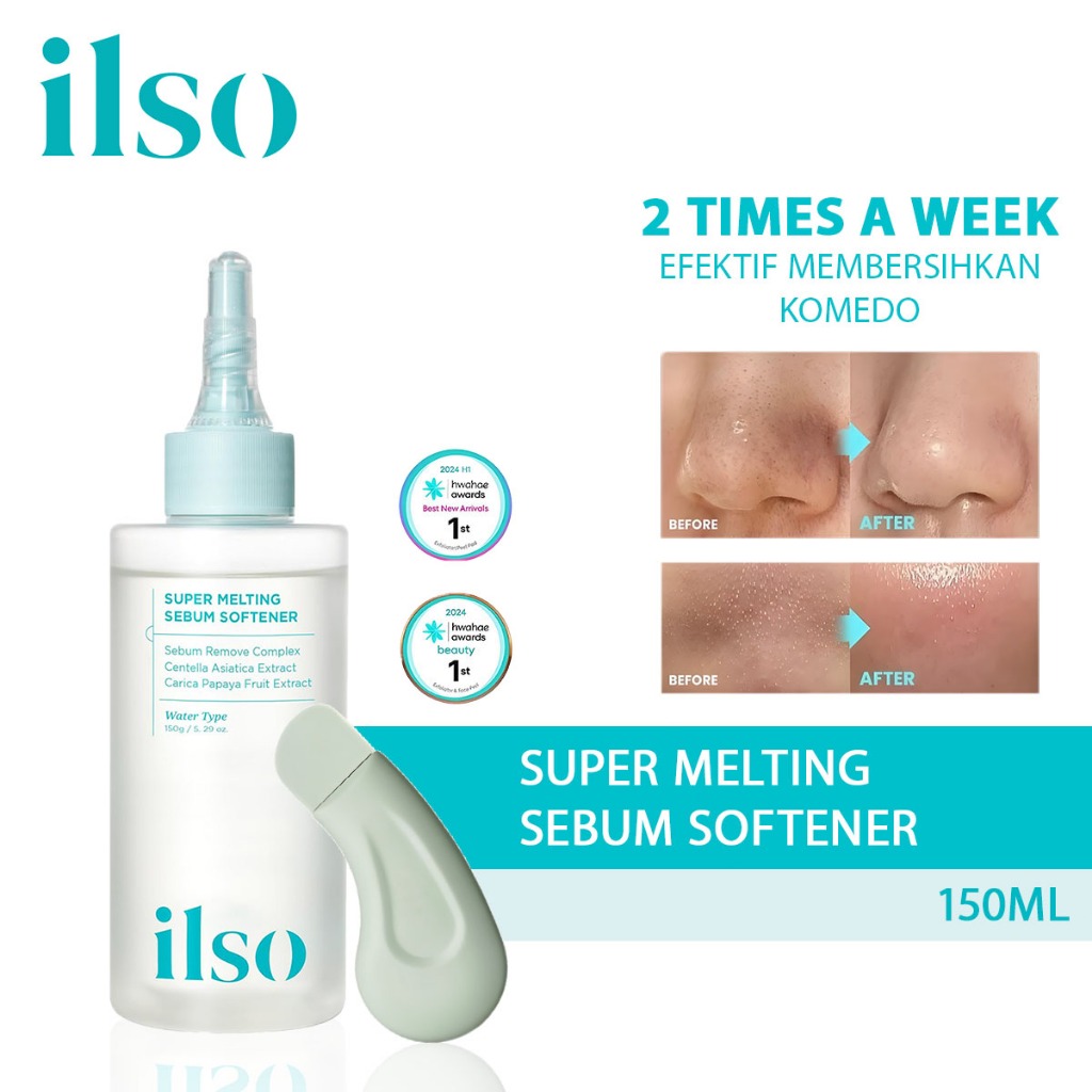 Jual ILSO Super Melting Sebum Softener 150ML/Blackhead Remover/Deep ...