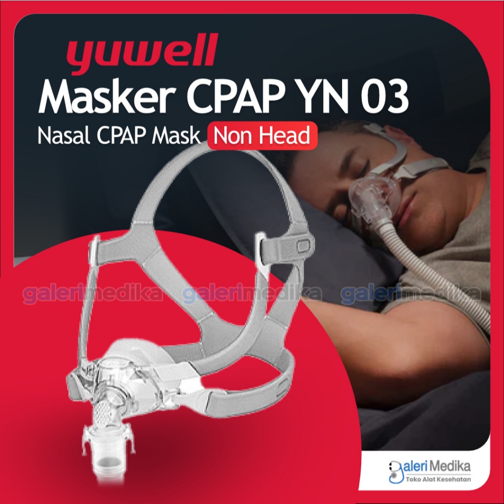 Jual Masker CPAP Yuwell YN 03 /YN-03 / YN03 Nasal CPAP Mask Non For ...