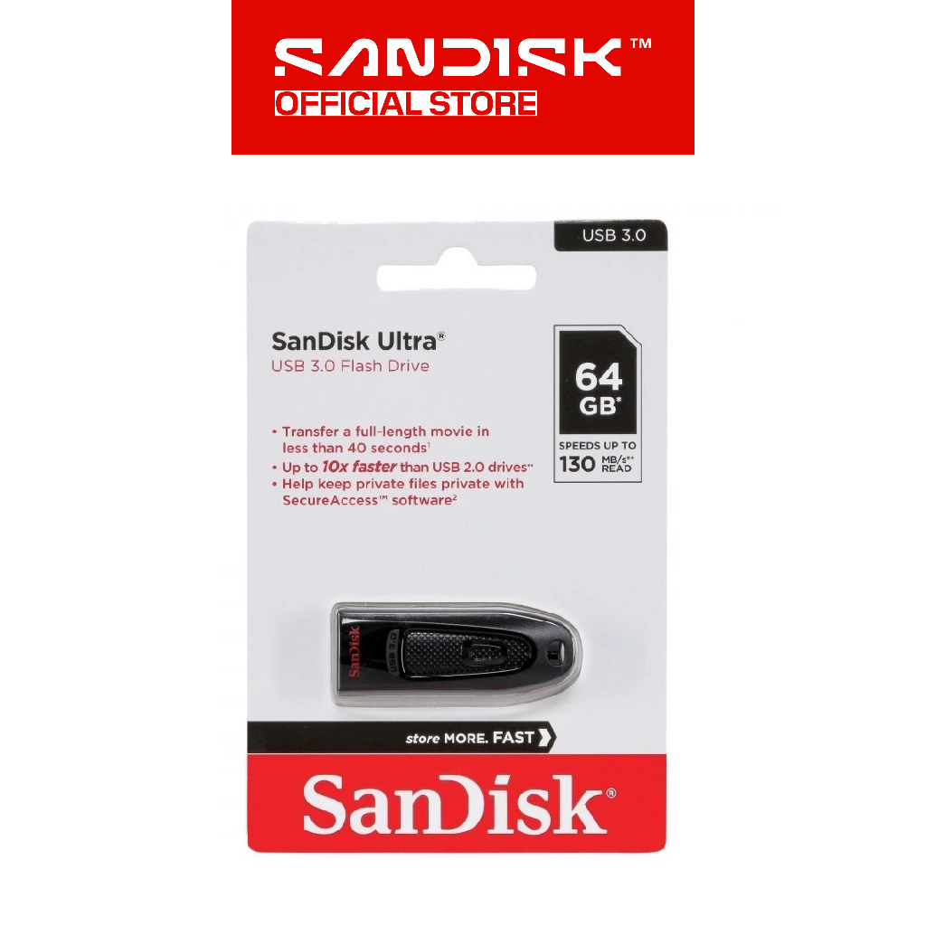 SANDISK CZ48 Ultra 64GB USB 3.0 - Flashdisk / Flash Drive (3)