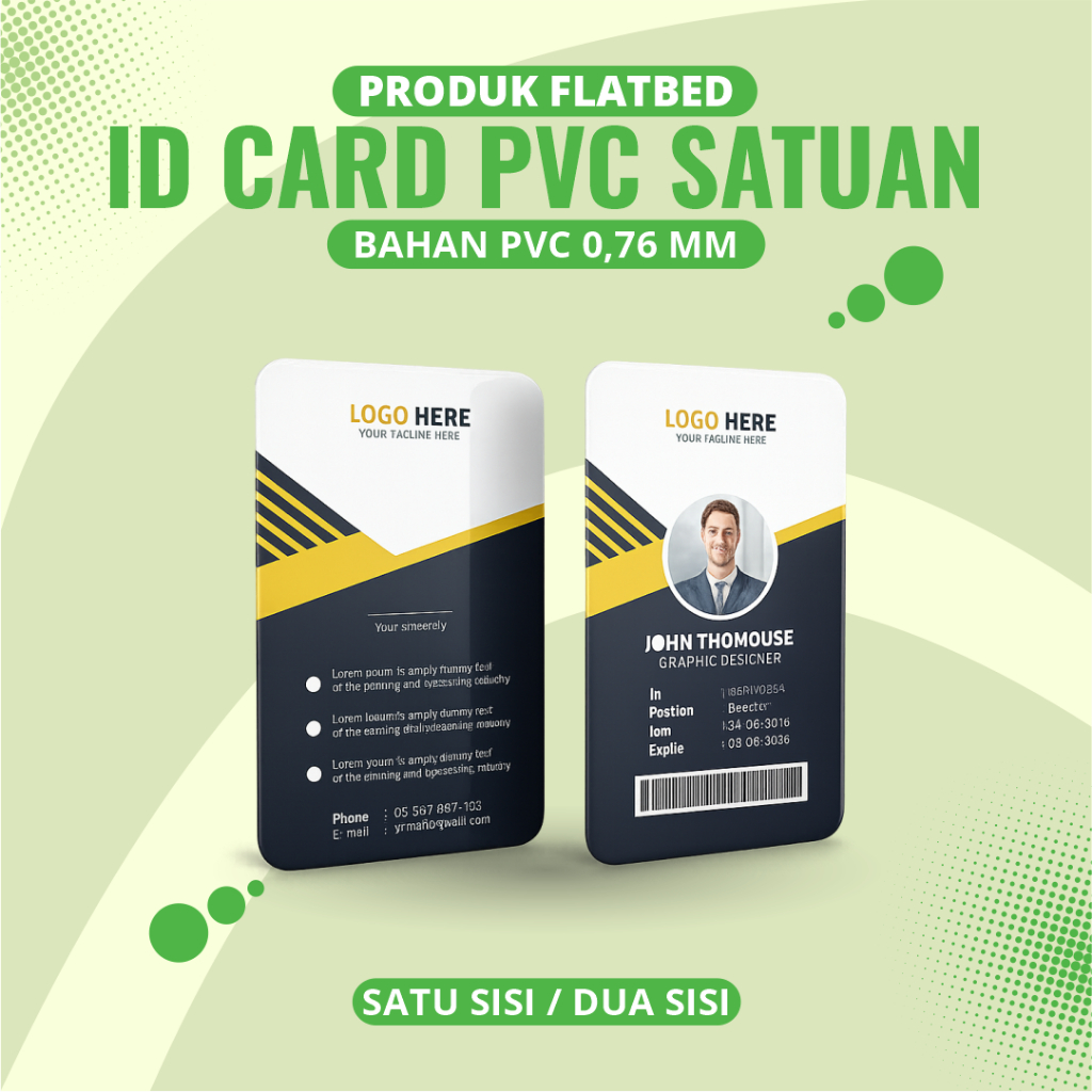 Jual CETAK PVC CARD / TANPA MINIMAL ORDER | Shopee Indonesia