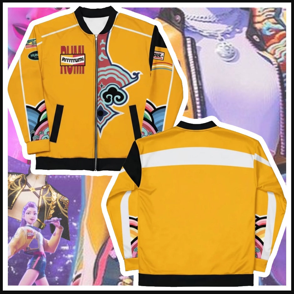 Jual Rumi Kpop Demon Hunter Cosplay Yellow Coat Jacket / Jaket Anak ...