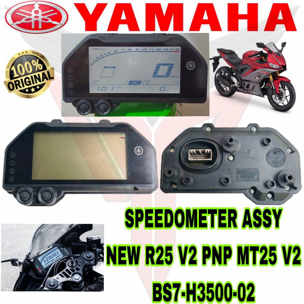 Jual Speedometer Meter Kilometer Yamaha New R25 R 25 PNP MT25 MT 25 R3 ...