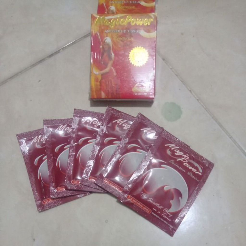 Jual tisu magic power merah original6sct | Shopee Indonesia