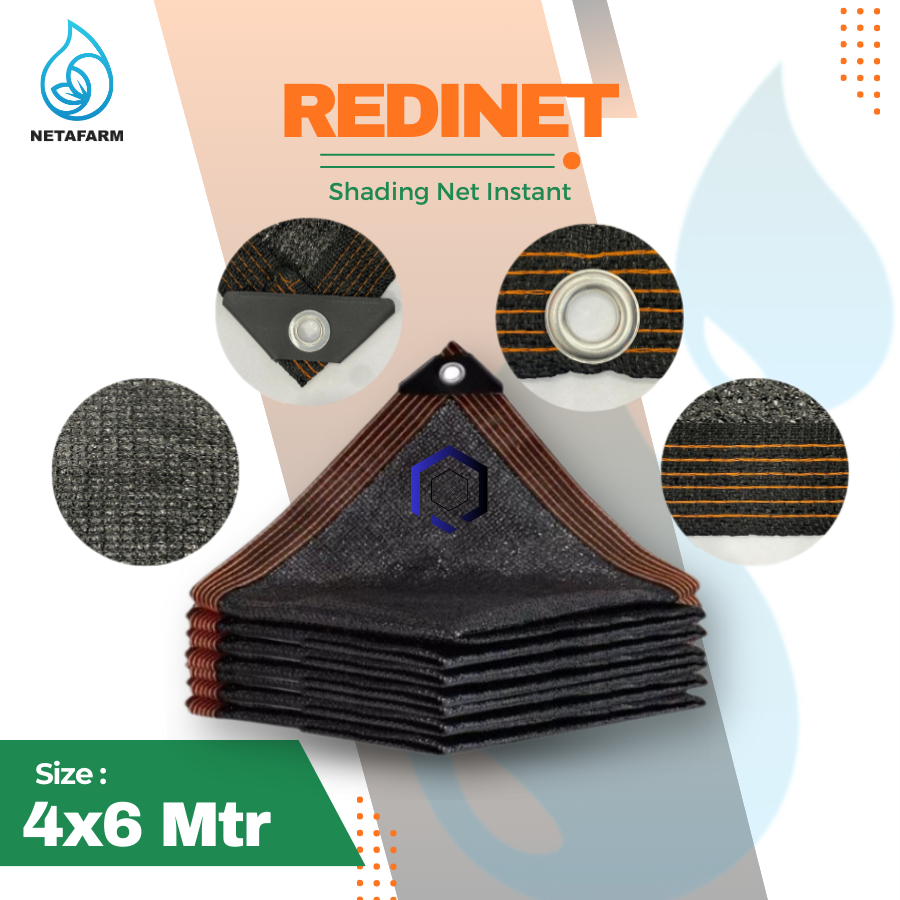 Jual REDINET Jaring Paranet Anti Uv 90% Pelindung Sinar Matahari ...