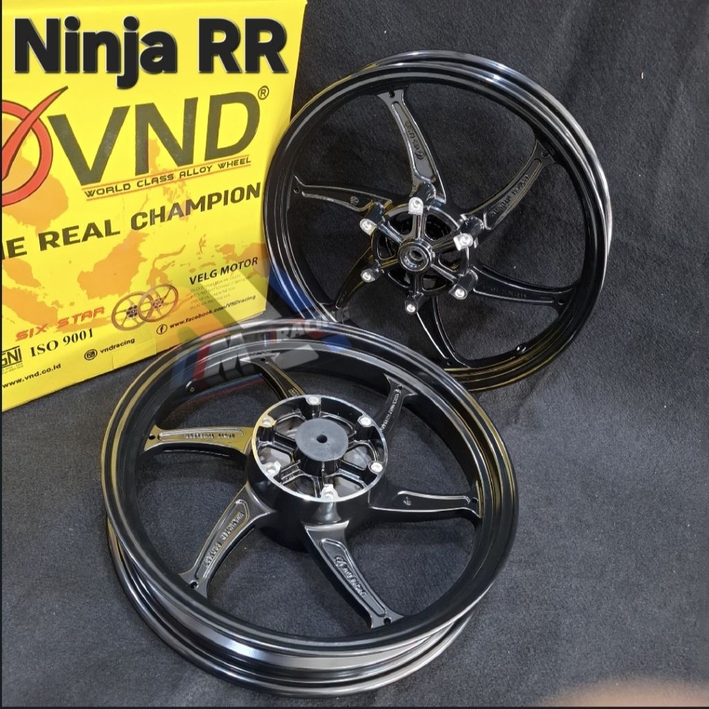 Jual VELG RACING VND SIX STAR NINJA RR / R UK VELG DEPAN 215/17 ...