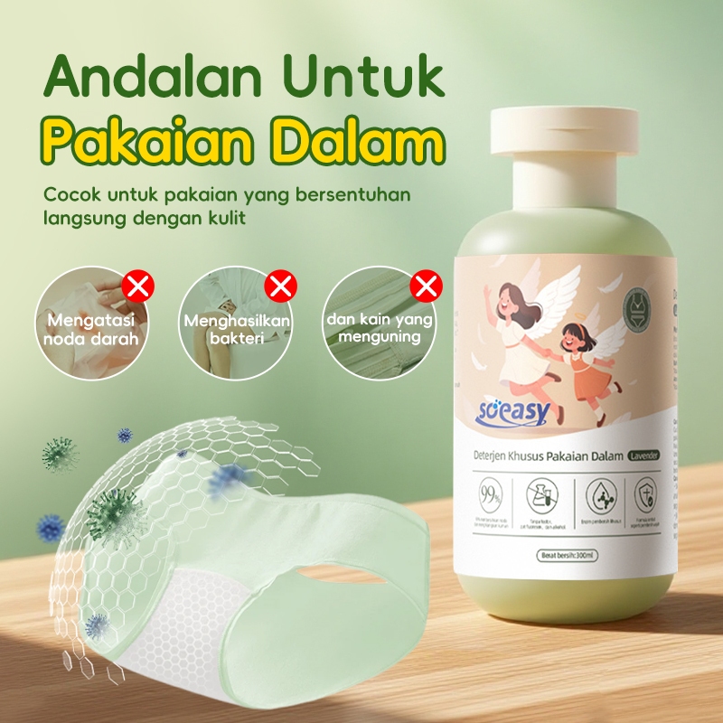Jual So EASY Sabun Cuci Pakaian Dalam | Pembersih Noda & Bakteri | Aman ...