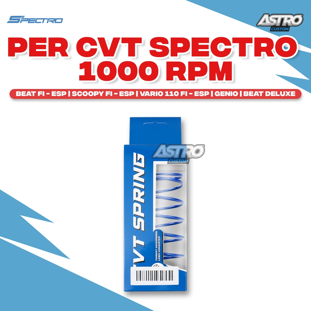 Jual Spectro Per CVT 1000 RPM Beat Fi ESP Scoopy Fi ESP Genio Vario 110 ...