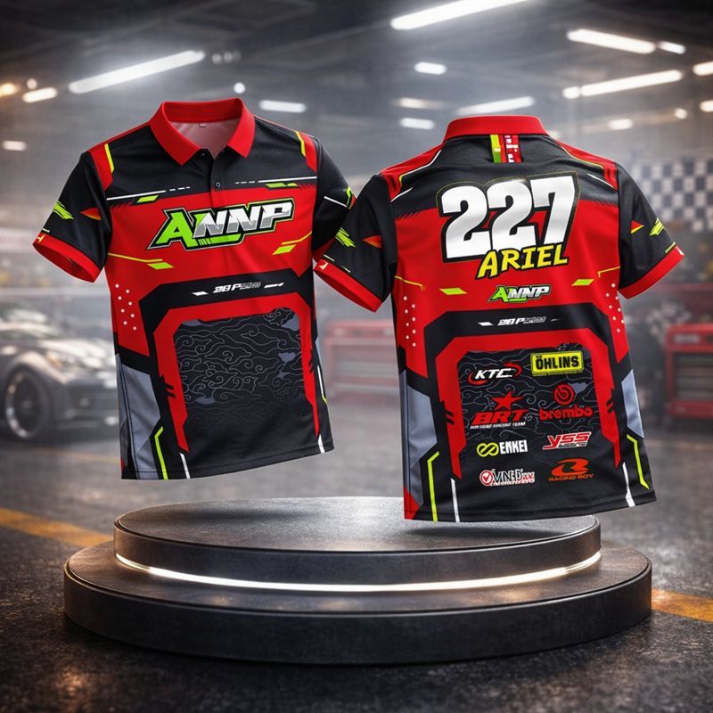 Jual Jersey Satuan, Jersey Racing Start, Jersey GM Racing, Jersey Merah ...