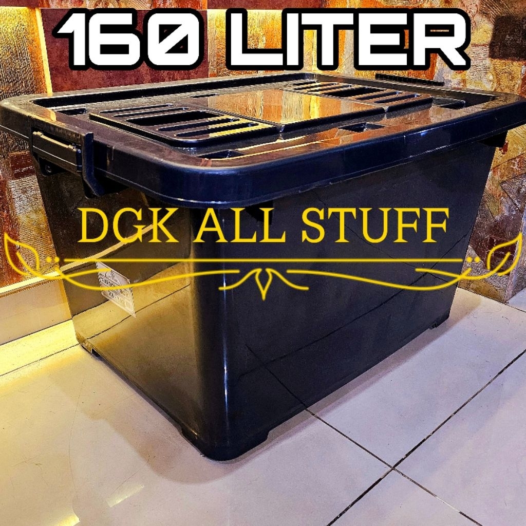 Jual Kontainer Container Box Kotak Tempat Penyimpanan Serbaguna 160 ...