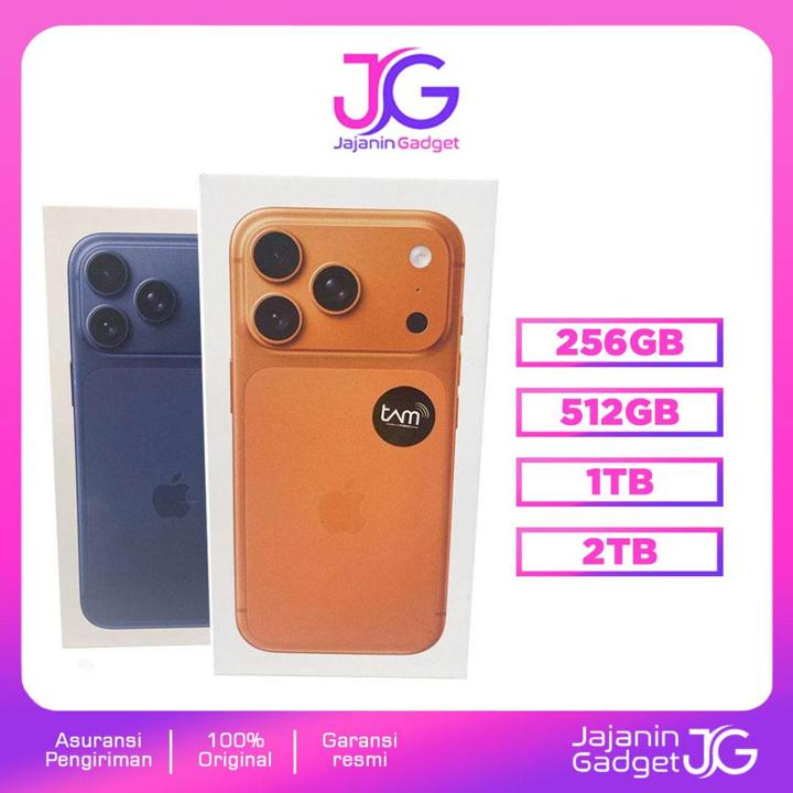 IP 17 PRO MAX 256GB 512GB 1TB 2TB SEGEL RESMI