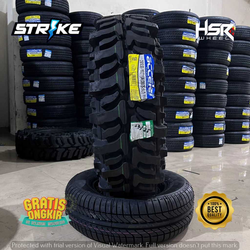 Jual BAN OFFROAD ACCELERA BADAK X-TREME 31 10,5 R15 COCOK BUAT MEDAN ...
