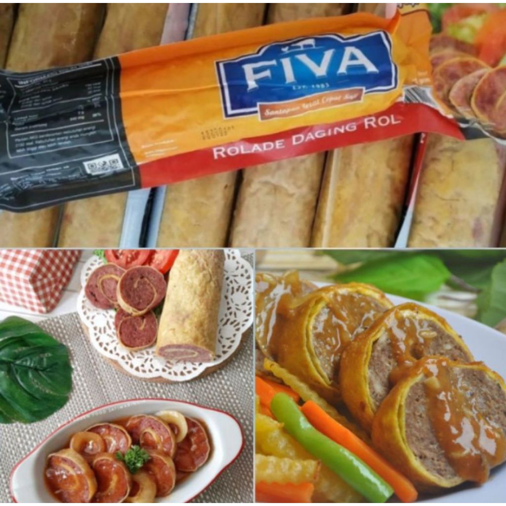 Jual Fiva rolade sapi roll 400gr | Shopee Indonesia