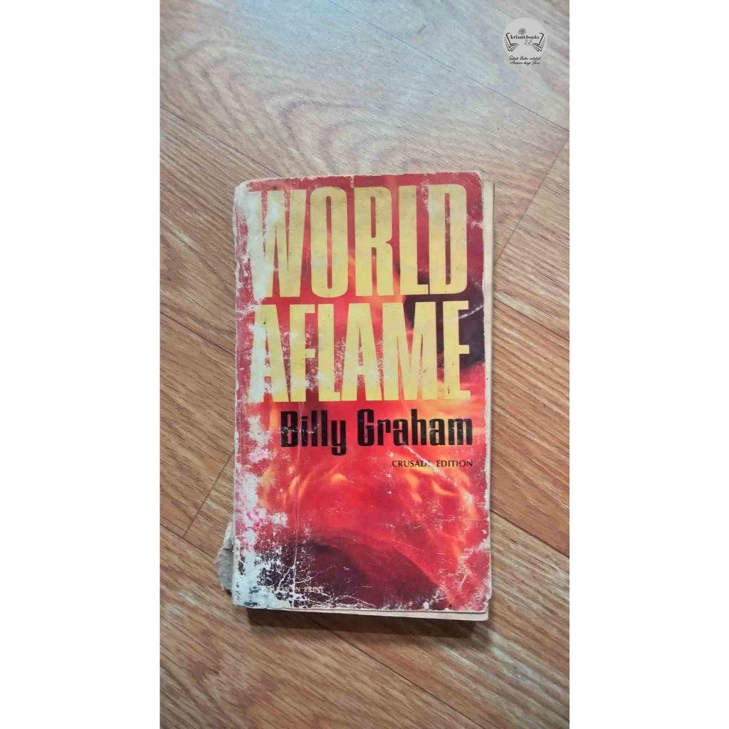 Jual World Aflame - Billy Graham - crusade edition - original bekas ...