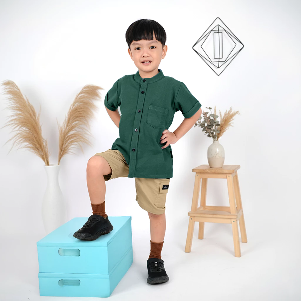 Kemeja Anak Minimay Pique