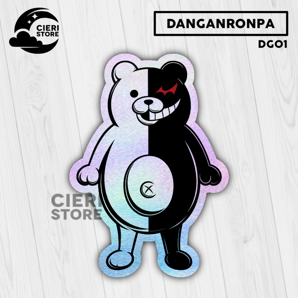 Jual Stiker Anime Monokuma Danganronpa | Shopee Indonesia