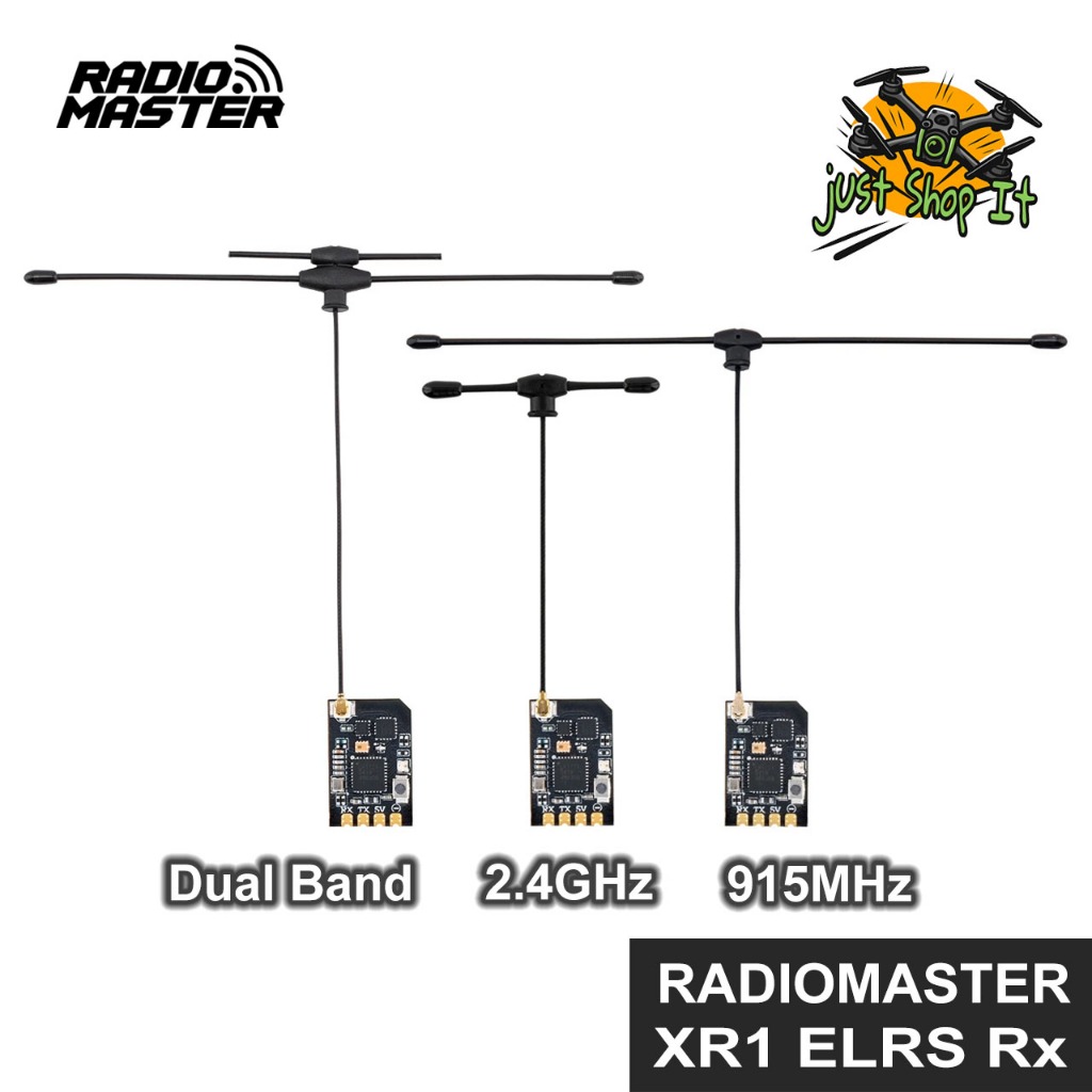 Jual Radiomaster XR1 Nano ExpressLRS Receiver ELRS Rx 2.4GHz 915MHz for ...
