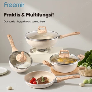 Freemir Set 7 Pcs Anti Lengket Granit Lengkap