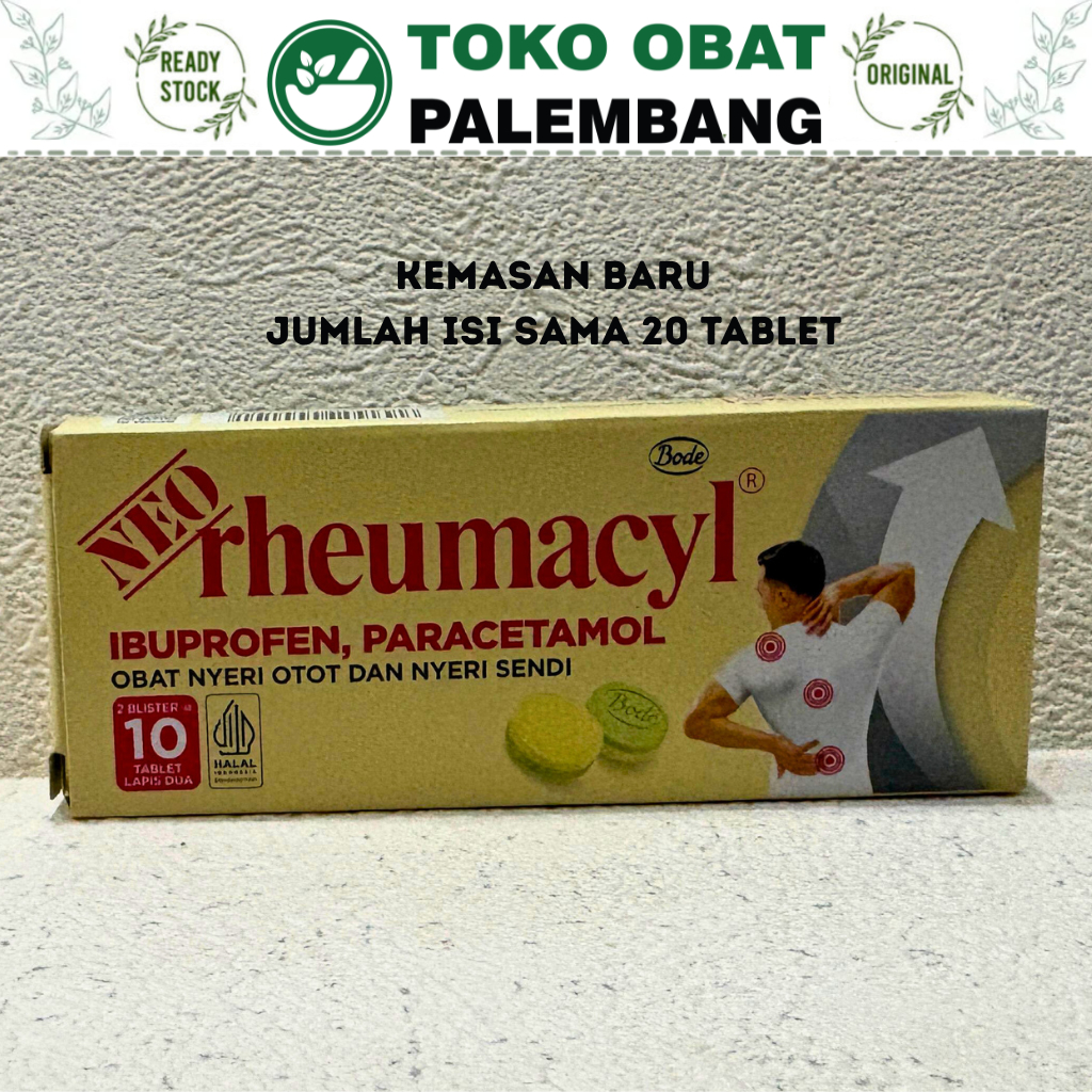 Jual NEO RHEUMACYL 20 TABLET NYERI OTOT NYERI SENDI 2 BLISTER X 10 ...