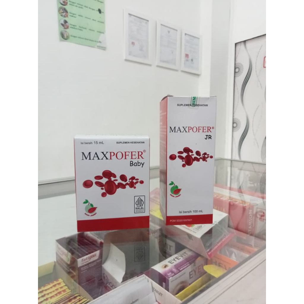 Jual Maxpofer Sirup Vitamin Zat Besi Anak dengan Ketersediaan Hayati ...
