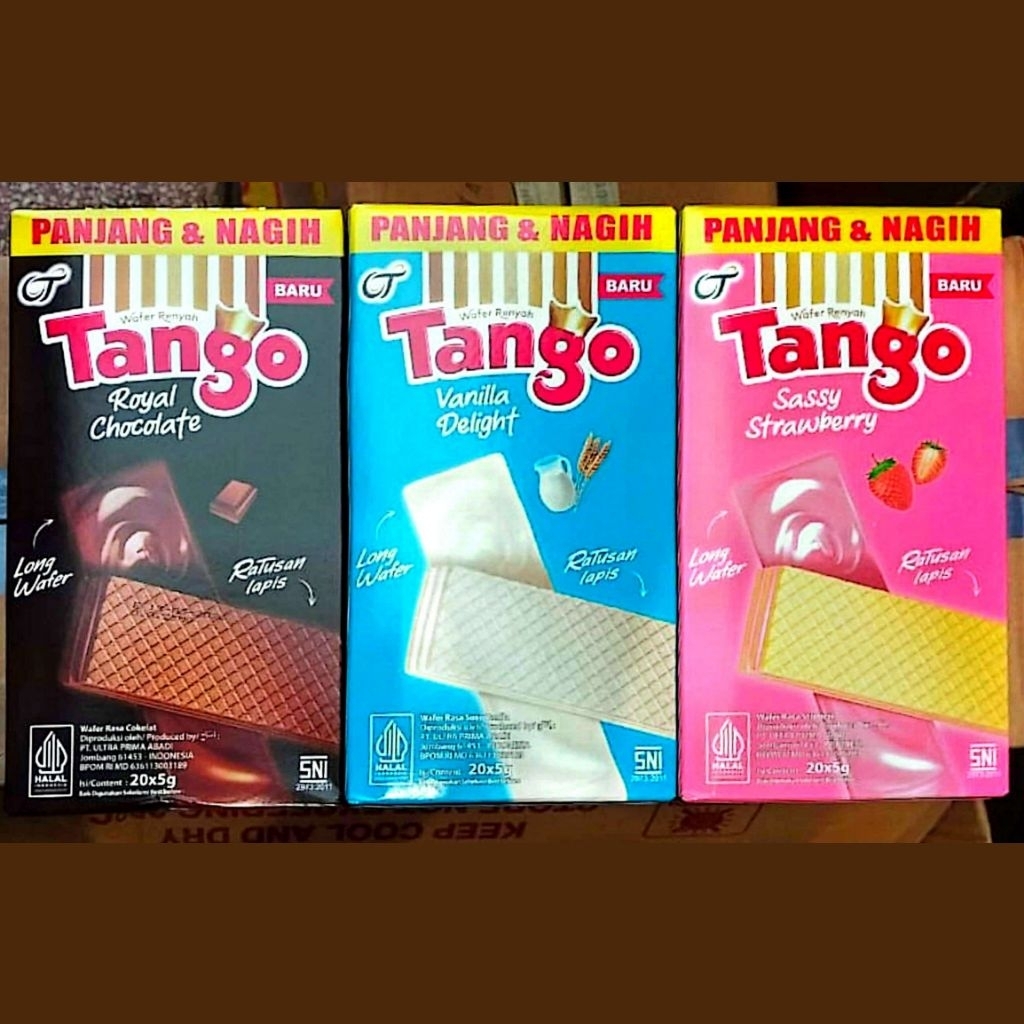 Jual Tango Wafer kotak 20bj box | Shopee Indonesia