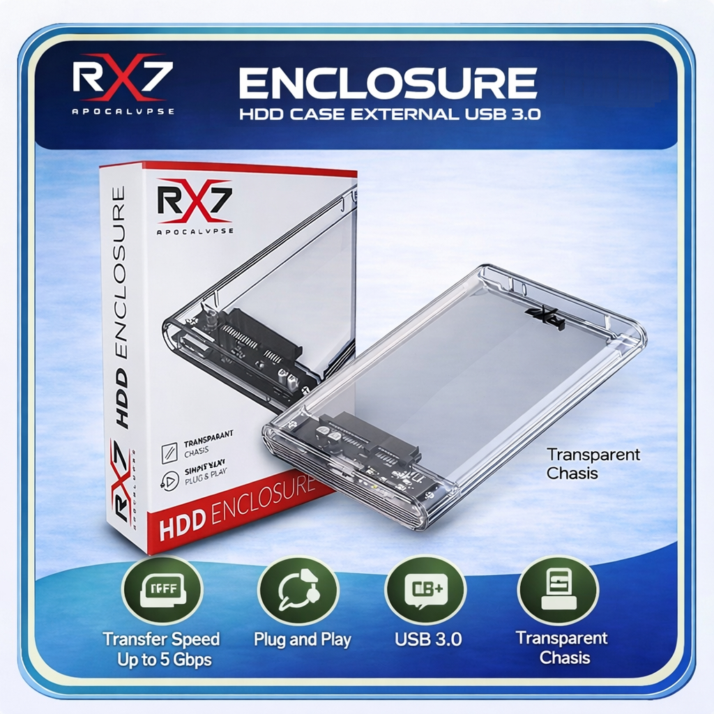 Jual RX7 SSD/HDD Enclosure 2.5