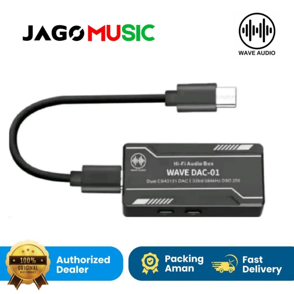 Jual Wave Audio DAC01 Portable DAC Amplifier Wave DAC 01 | Shopee Indonesia