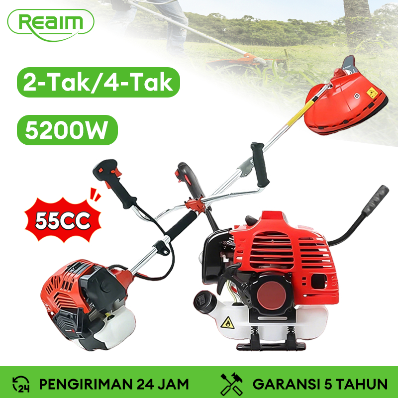 Jual REAIM Mesin Potong Rumput 2TAK/4TAK Arit rumput 5200W Pemotong ...