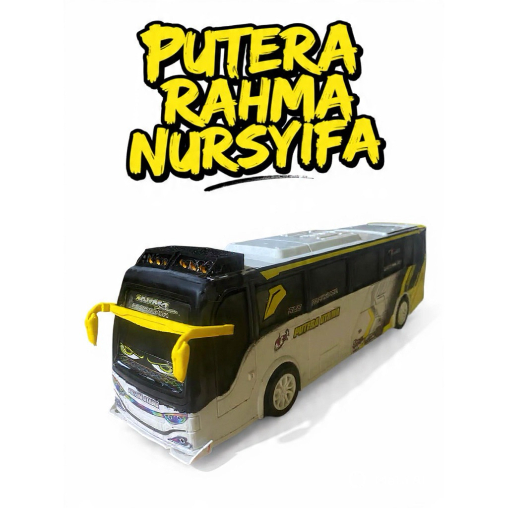 Jual Miniatur Bis Plastik RKC Modifikasi Putera Rahma Nursyifa | Shopee ...