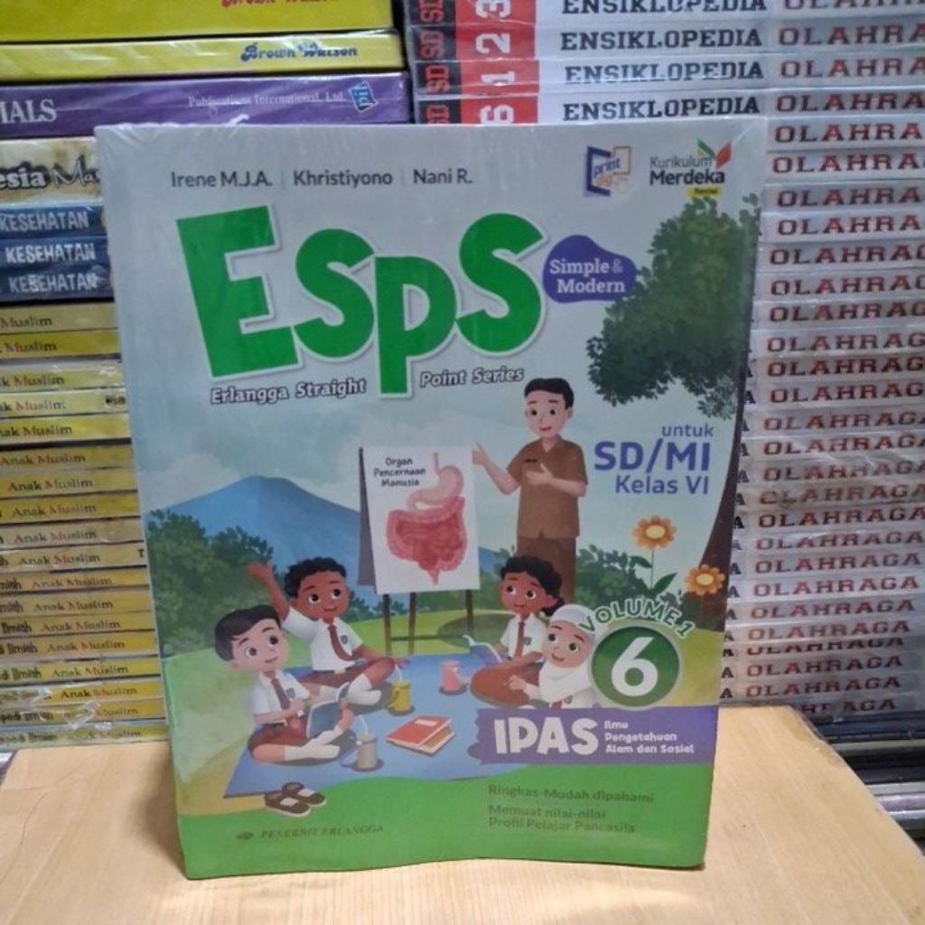 Jual Buku Original ESPS IPAS Ilmu Pengetahuan Alam dan Sosial SD MI ...