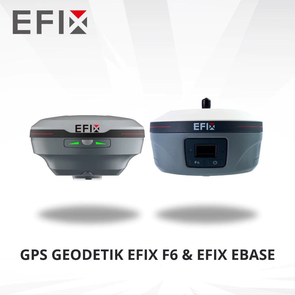 Jual GNSS GPS Geodetik Efix EBASE - Efix F6 Palm-Size Vision IMU-RTK ...