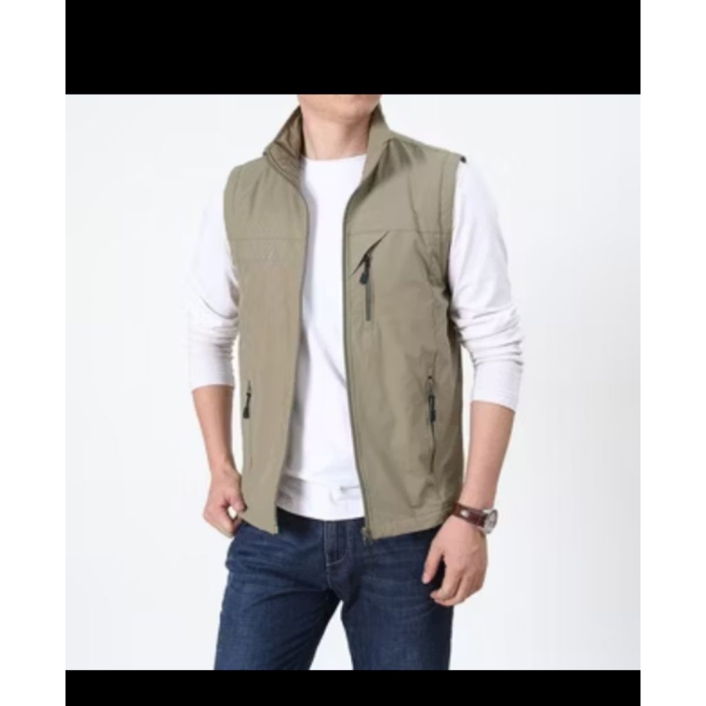 Jual vest rompi anti air Rompi premium Rompi super maximal rompi utdor ...