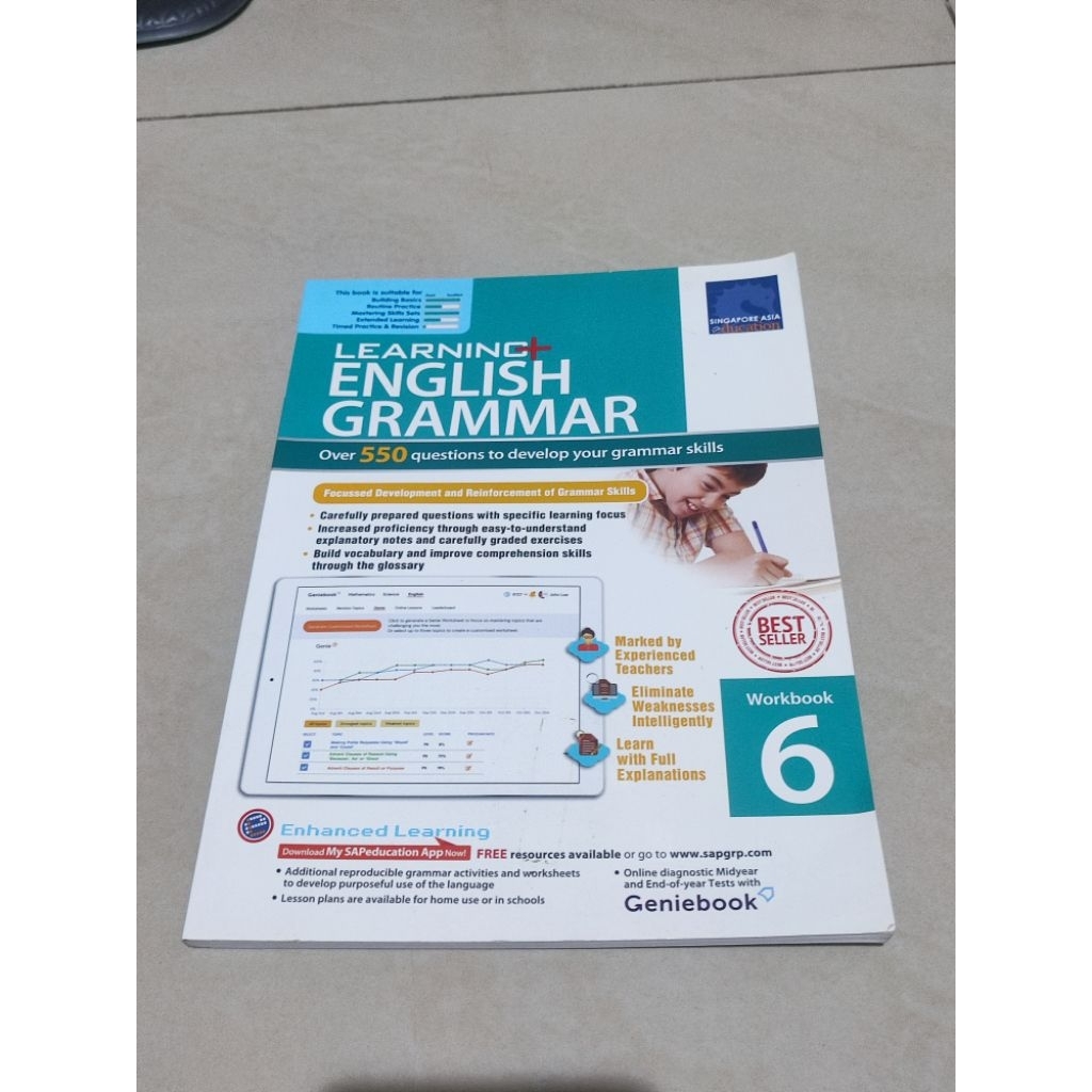 Jual Learning English Grammar 6 workbook singapore asia | Shopee Indonesia