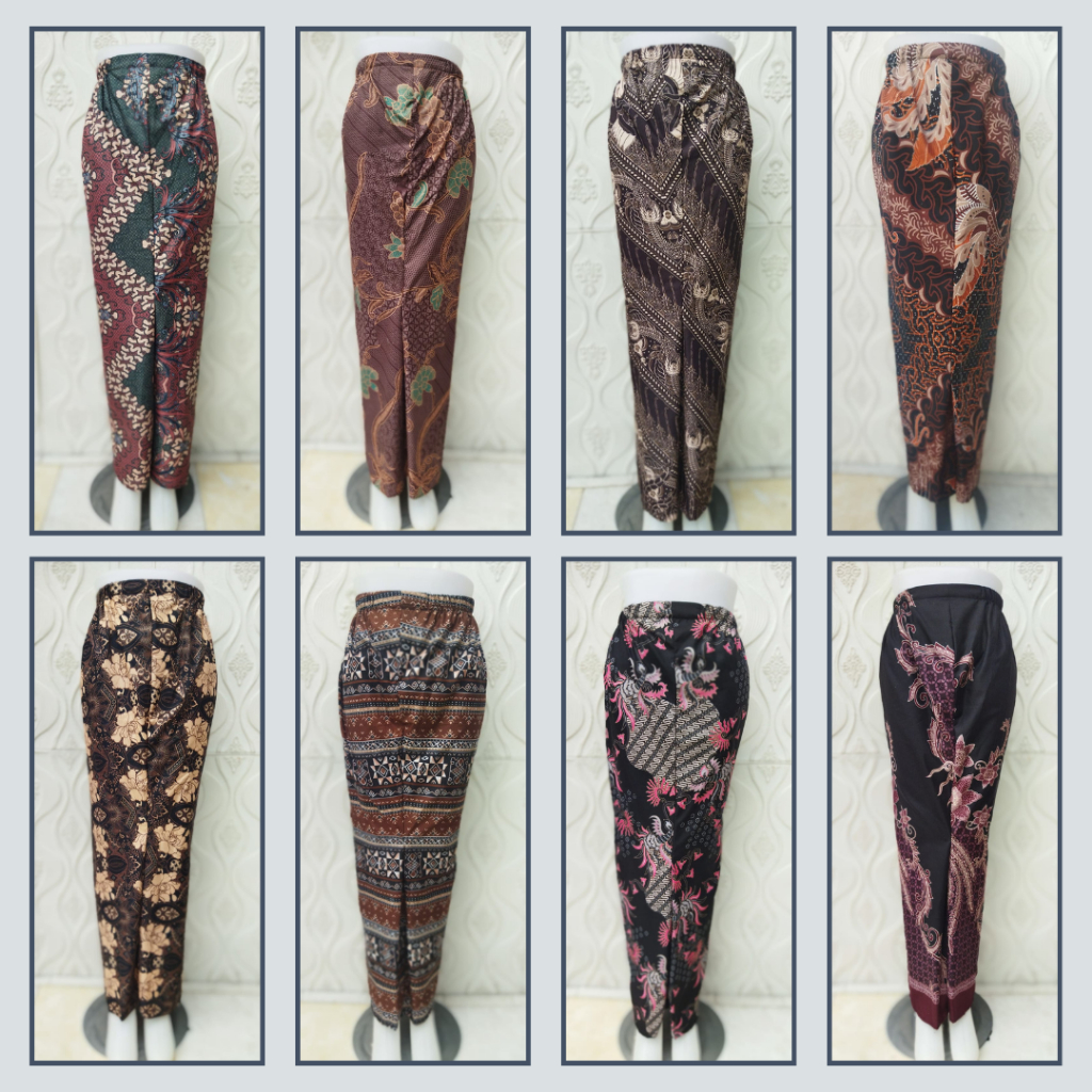 Jual ROK PANJANG WANITA Motif Batik Bawahan Kebaya Katun Premium Rok ...