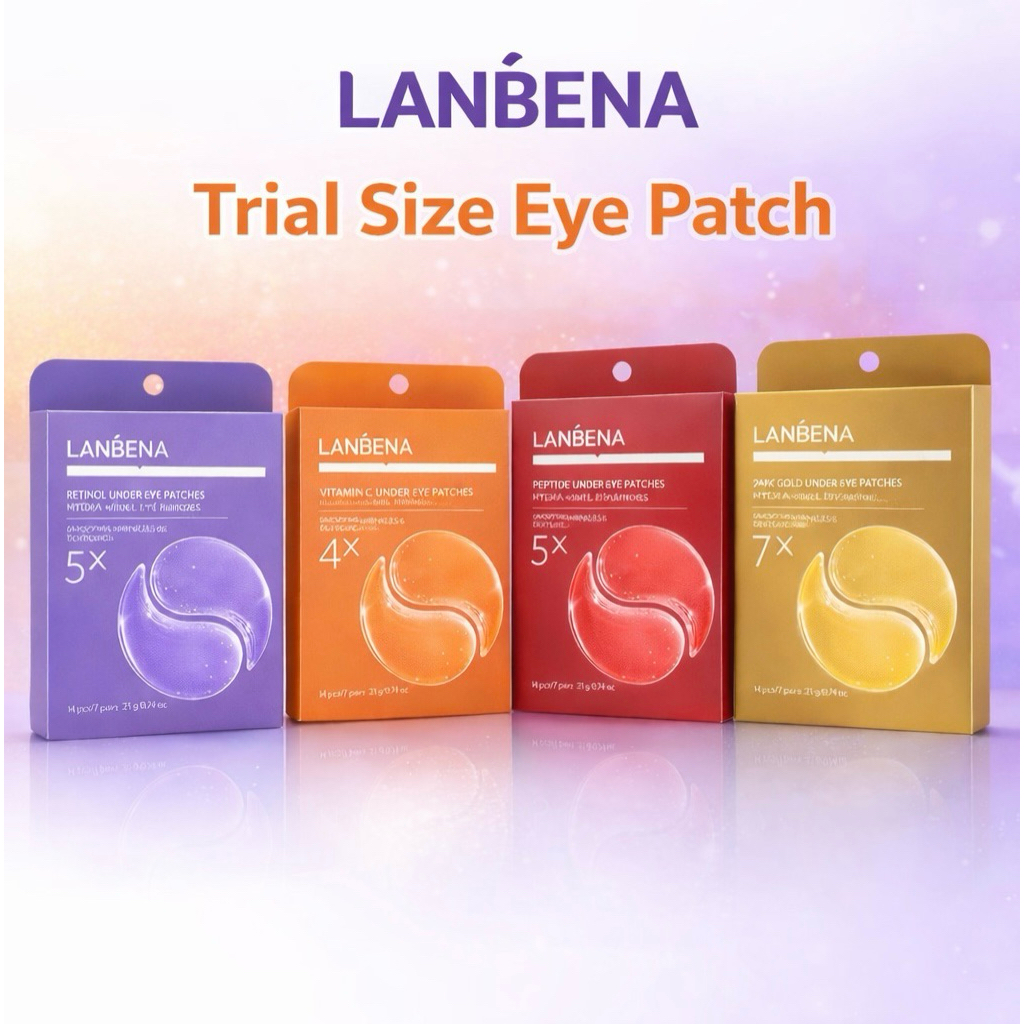 Jual LANBENA EYE MASK - 1 Pair / 7 Pairs - Peptide | Vitamin C ...