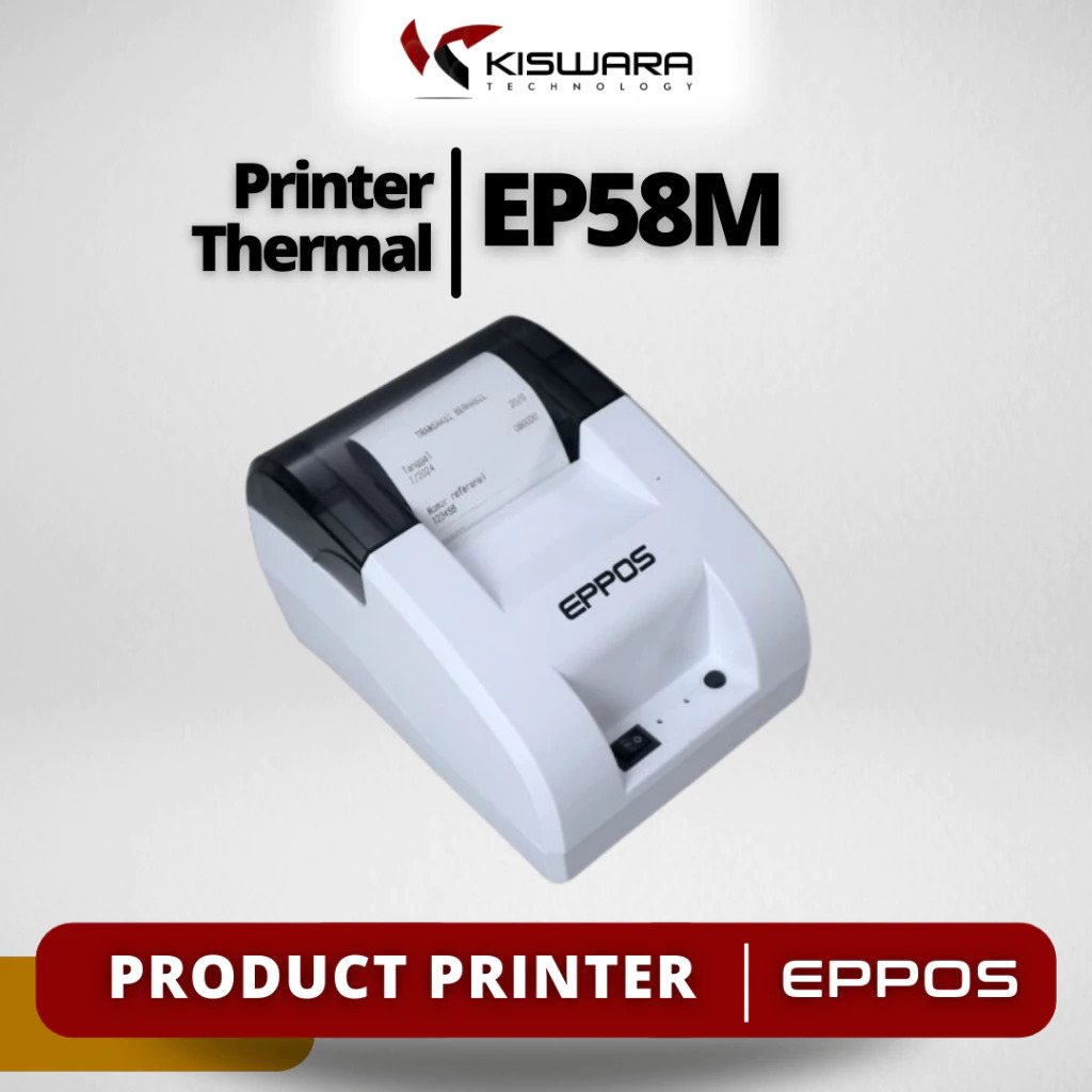 Jual Printer Mini Thermal EPPOS 58mm EP58M RPP02 - USB BT [White-Small ...