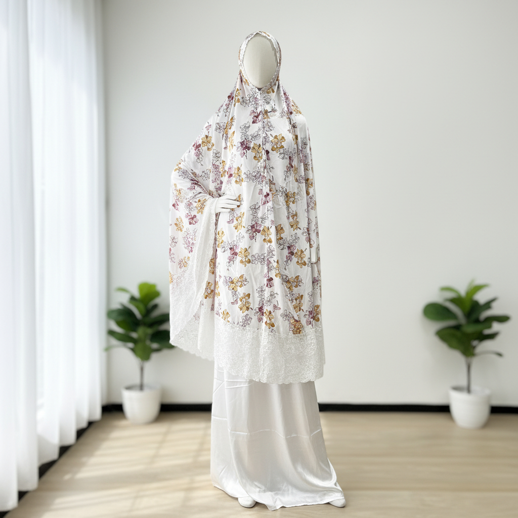 Jual Terbaru!! Mukena syakila Armany silk renda strict Felicia mewah ...