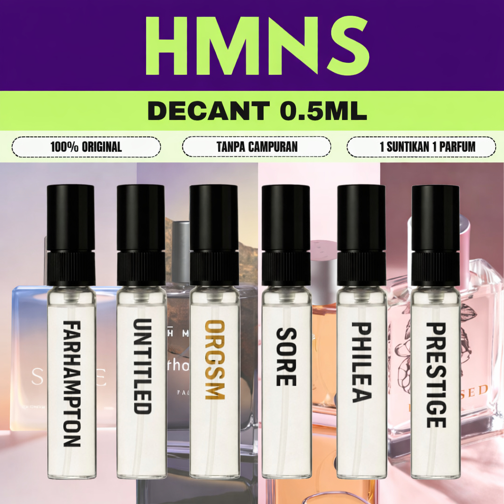 Jual Decant / Tester HMNS Extrait De Parfum Original 0.5ml All Variant ...
