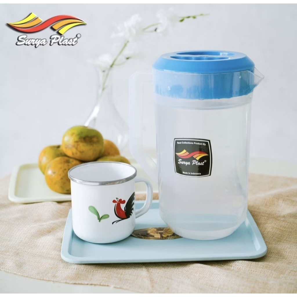 Jual Eskan Shelline 2.2Liter Suryaplast/Teko Plastik 2,2Liter Food ...