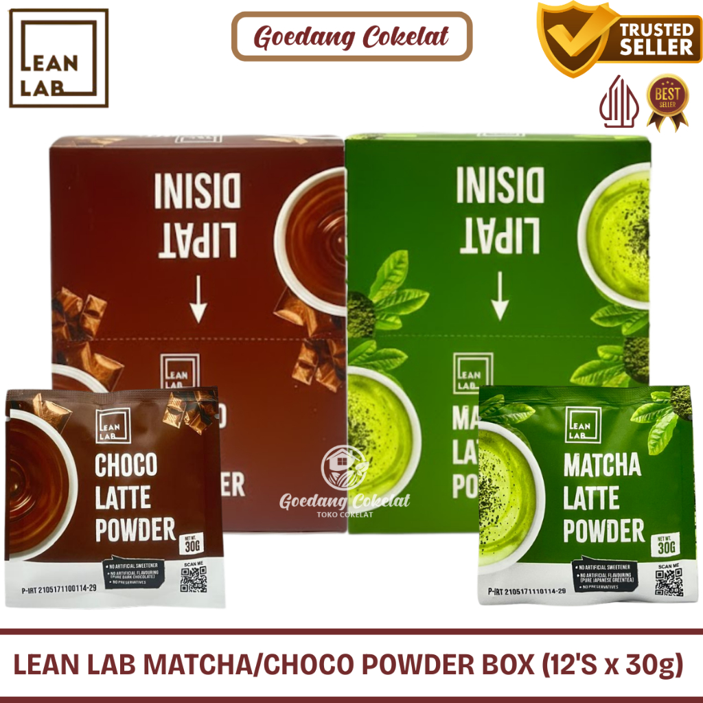 Jual Leanlab Bubuk Minuman Chocolate Matcha Latte Premium Drink Powder ...