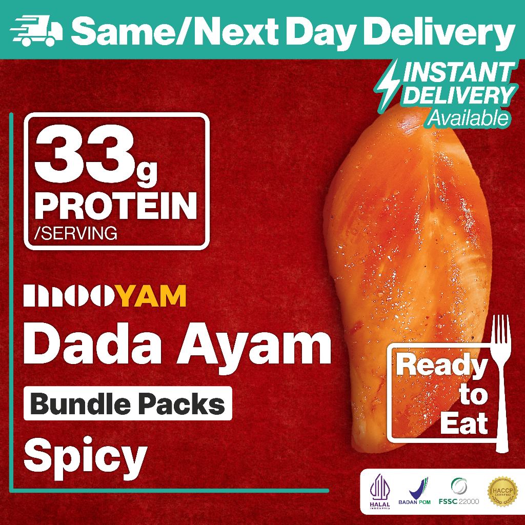 Jual Moon Mate | Dada Ayam MOOYAM Spicy - High Protein - Chicken Breast ...