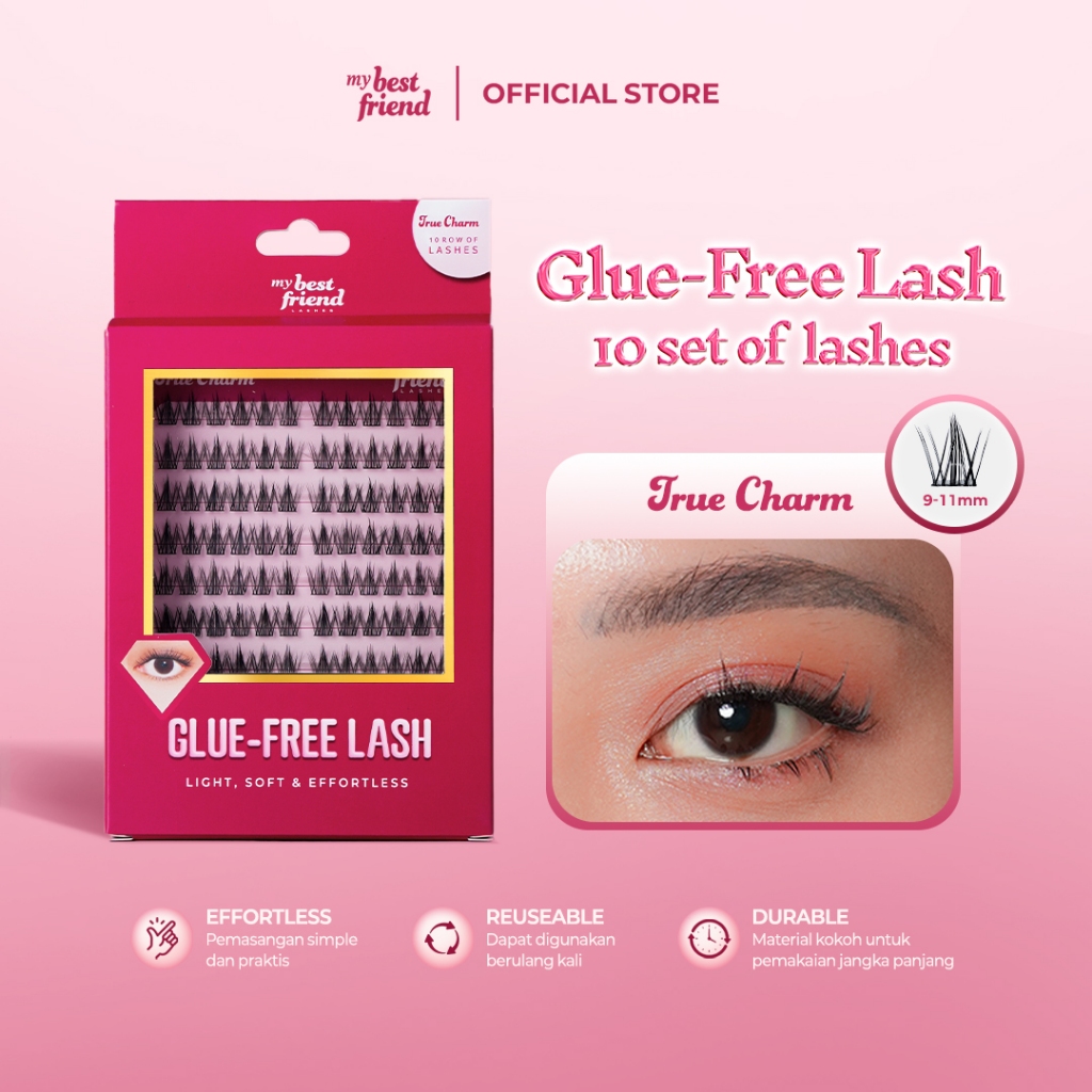 Jual MY BEST FRIEND - CLUSTER EYELASH 10 SET ( BULU MATA TANPA LEM ...