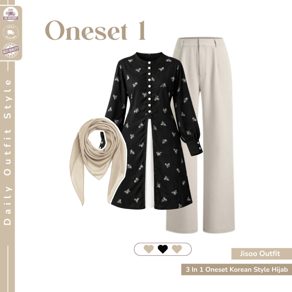 Setelan wanita bahan knit premium